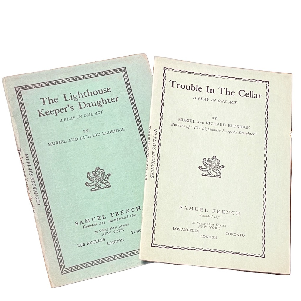 Vintage The Lighthouse Keeper’s Daughter and Trouble in the Cellar 1 act plays